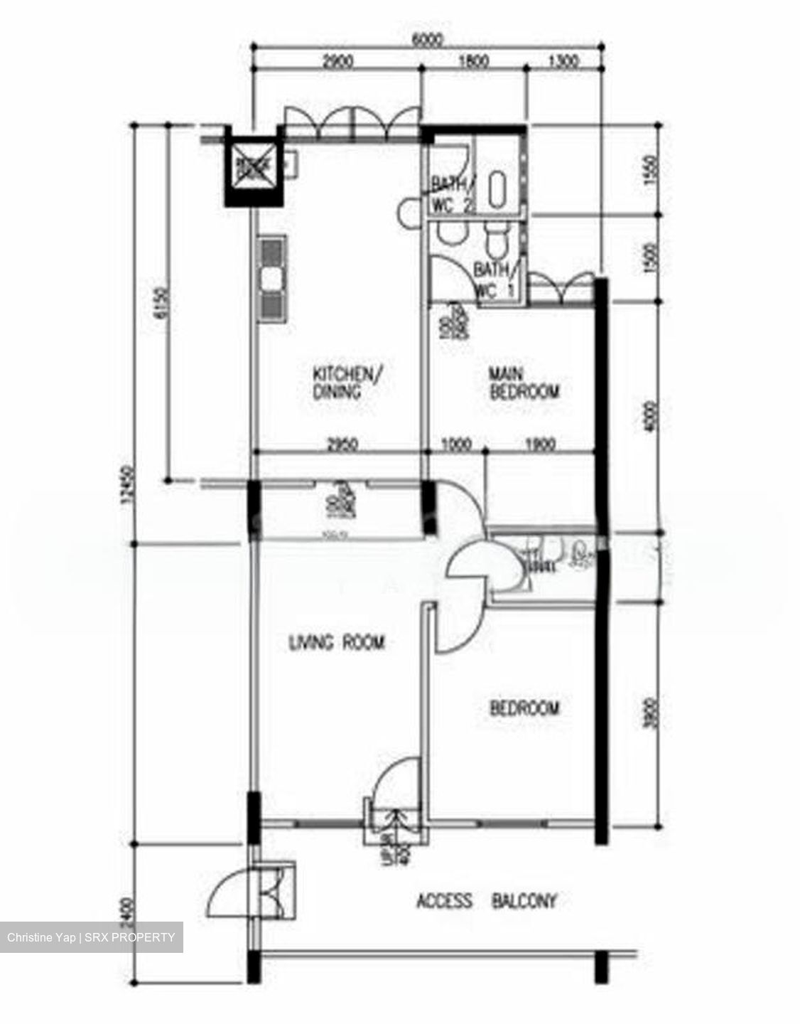 Blk 141 Jalan Bukit Merah (Bukit Merah), HDB 3 Rooms #504104741